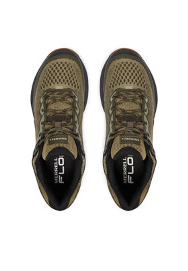 Merrell Sneakersy Nova 4 J068397 Zielony. Kolor: zielony. Materiał: materiał