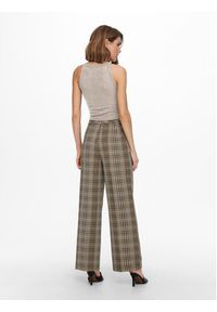 only - ONLY Top 15232924 Szary Slim Fit. Kolor: szary. Materiał: syntetyk, wiskoza #3