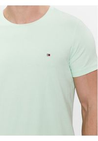 TOMMY HILFIGER - Tommy Hilfiger T-Shirt MW0MW10800 Zielony Slim Fit. Kolor: zielony. Materiał: bawełna #2