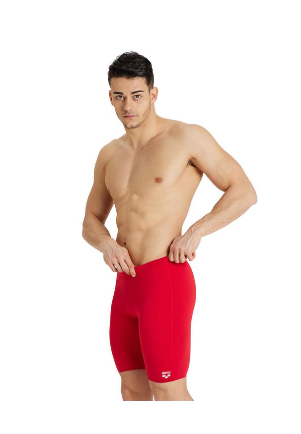 Spodenki Treningowe Arena Team Swim Jammer Solid. Kolor: czerwony