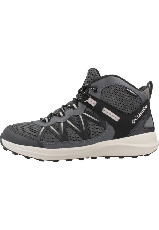columbia - Buty COLUMBIA YOUTH PEAKFREAK RUSH MID Szary. Okazja: na co dzień. Kolor: szary. Materiał: syntetyk, tkanina