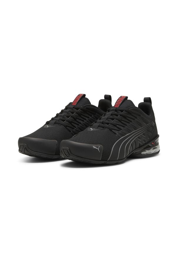 Puma - Buty sportowe Voltaic Evo PUMA Black Stormy Slate For All Time Red Gray. Kolor: czerwony, czarny, wielokolorowy. Materiał: syntetyk, tkanina, materiał. Model: Puma Evo