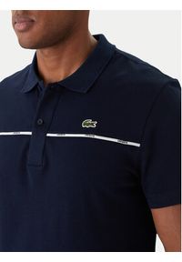 Lacoste Polo PH9863 Granatowy Regular Fit. Typ kołnierza: polo. Kolor: niebieski. Materiał: bawełna #3