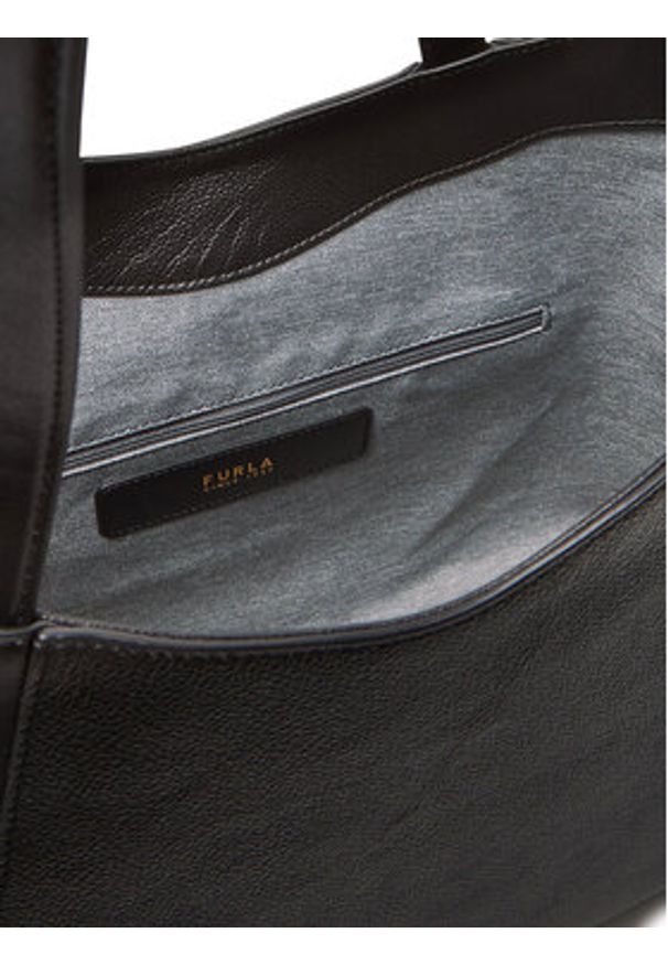 Furla Torebka Goccia L WB01788 BX3353 KH O6000 Czarny. Kolor: czarny. Materiał: skórzane