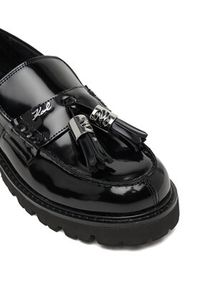 Karl Lagerfeld - KARL LAGERFELD Loafersy Lowell KL42225 Czarny. Kolor: czarny. Materiał: lakier, skóra #3