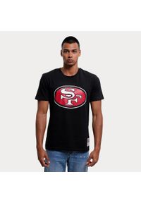 Mitchell & Ness - Koszulka do futbolu amerykańskiego męska Mitchell San Francisco. Kolor: czarny. Sport: piłka nożna