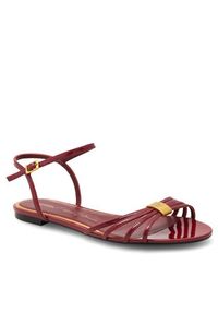 Gino Rossi Sandały ROSE-SLT569P-19 Czerwony. Kolor: czerwony. Materiał: skóra #7