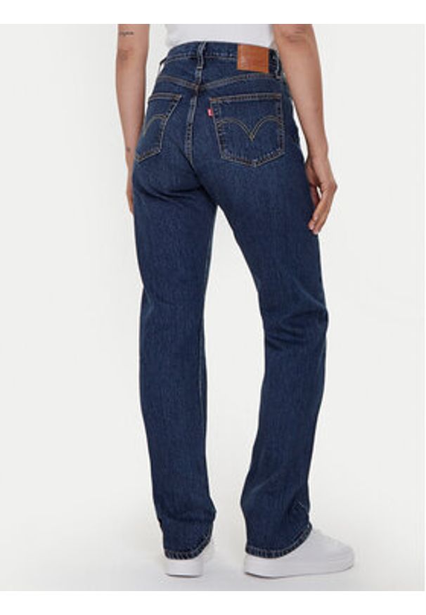 Levi's® Jeansy 501® Curve 0036A-0005 Niebieski Straight Fit. Kolor: niebieski