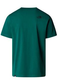 The North Face T-Shirt SS Fine NF0A8A6M Zielony Regular Fit. Kolor: zielony. Materiał: bawełna, syntetyk #9