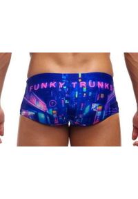 FUNKY TRUNKS - Trunki męskie Funky Trunks Cyber City - sidewinder. Kolor: niebieski