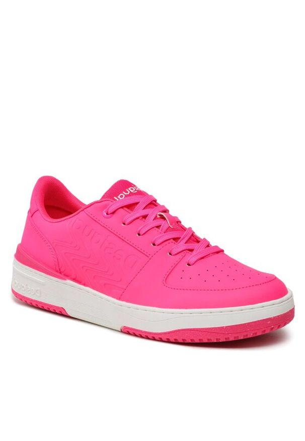 Desigual Sneakersy 23SSKP31 Różowy. Kolor: różowy