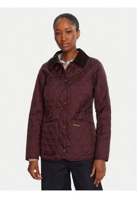 Barbour Kurtka przejściowa Annandale LQU0475RE96 Bordowy Regular Fit. Kolor: czerwony. Materiał: syntetyk