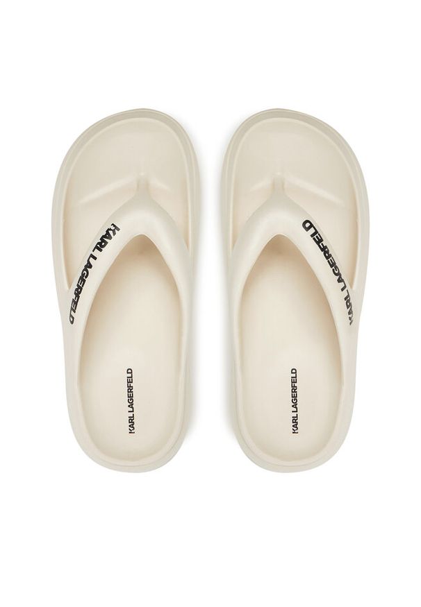 Karl Lagerfeld - Japonki KARL LAGERFELD. Kolor: biały