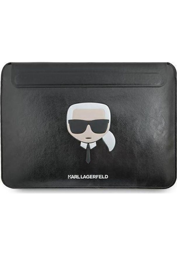 Etui Karl Lagerfeld KLCS16KHBK 16" Czarny. Kolor: czarny