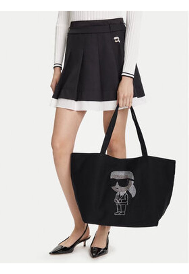 Karl Lagerfeld - KARL LAGERFELD Torebka A3W50016 Czarny. Kolor: czarny