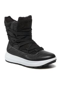 ecco - ECCO Śniegowce Solice 42016351052 Czarny. Kolor: czarny. Materiał: skóra, nubuk #5