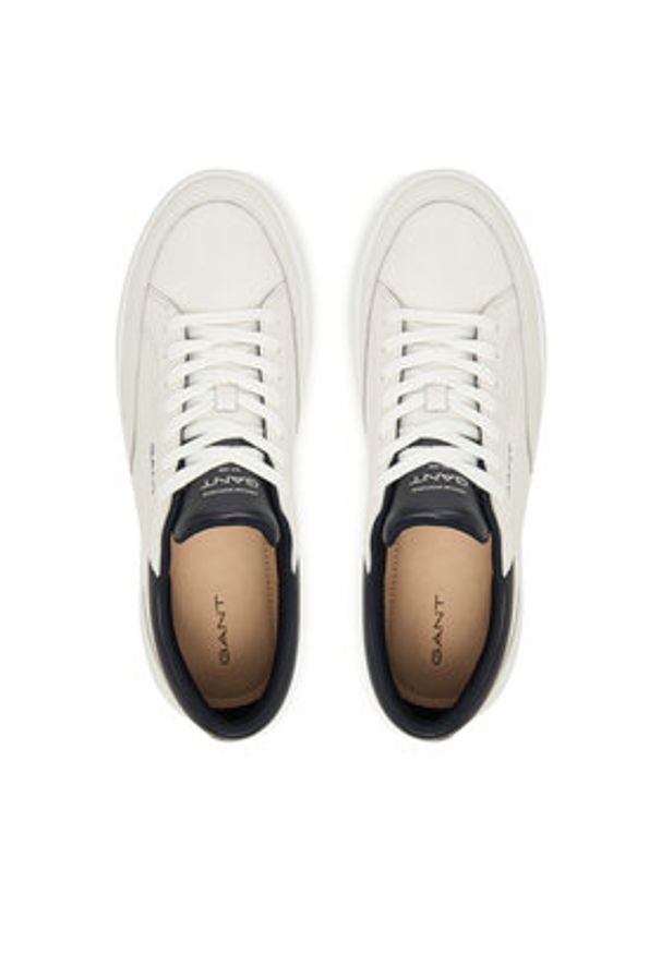 GANT - Gant Sneakersy 30631872 Biały. Kolor: biały. Materiał: skóra