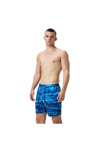 Spodenki szorty męskie Speedo Redondo Edge Volley. Kolor: niebieski #1