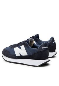 New Balance Sneakersy MS237CA Granatowy. Kolor: niebieski. Materiał: materiał #5