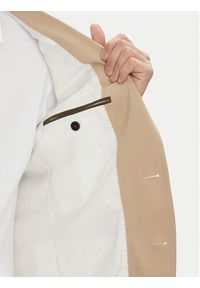 Hugo - HUGO Garnitur Henry/Getlin232X 50530116 Beżowy Slim Fit. Kolor: beżowy. Materiał: syntetyk #9