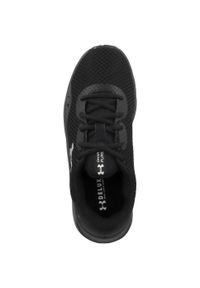 Buty treningowe damskie Under Armour W Charged Pursuit 3. Zapięcie: sznurówki. Kolor: czarny. Materiał: guma, syntetyk, materiał. Szerokość cholewki: normalna. Sport: bieganie