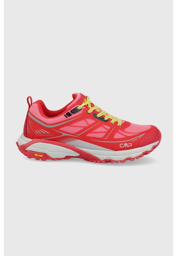 CMP buty Hapsu damskie kolor czerwony. Kolor: czerwony. Materiał: syntetyk, tworzywo sztuczne, guma. Szerokość cholewki: normalna