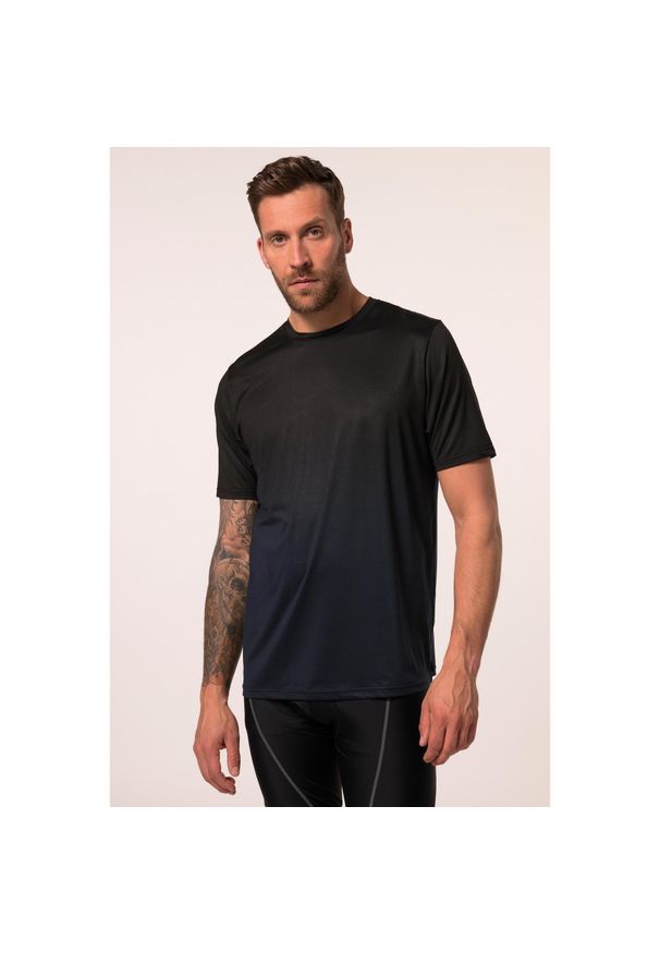 JAY-PI - Męski T-shirt rowerowy FLEXNAMIC® odzież rowerowa szybkoschnąca rękaw 1/2. Kolekcja: plus size. Kolor: niebieski. Materiał: elastan, poliester, materiał. Sport: kolarstwo