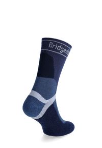 BRIDGEDALE - Skarpety rowerowe Bridgedale MTB Winter Weight T2 Merino Sport Boot. Kolor: niebieski. Sport: kolarstwo