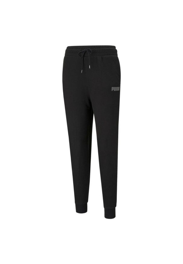 Spodnie damskie Puma Modern Basics High czarne. Kolor: czarny