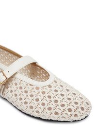 Patrizia Pepe Baleriny PPJ376.06 Biały. Kolor: biały. Materiał: skóra #4