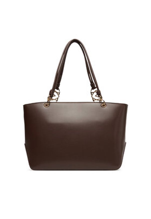 Love Moschino - LOVE MOSCHINO Torebka JC4074PP1NLF0301 Brązowy. Kolor: brązowy. Materiał: skórzane