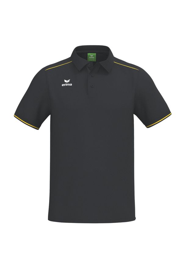 ERIMA - Polo Erima CMPT. Typ kołnierza: polo. Kolor: żółty. Materiał: tkanina. Sport: fitness, piłka nożna