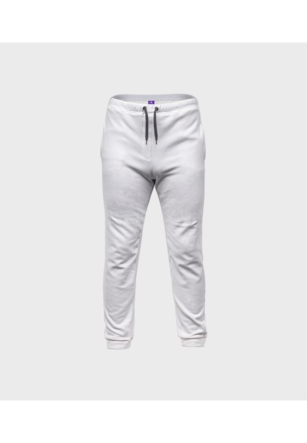 MegaKoszulki - Spodnie dresowe męskie fullprint (gładkie, bez nadruku). Materiał: dresówka. Wzór: gładki