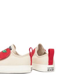 Converse Trampki Chuck Taylor All Star One Strap A13186C Beżowy. Kolor: beżowy. Materiał: materiał