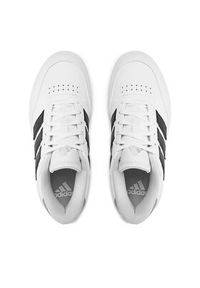 Adidas - adidas Sneakersy Courtblock IF6493 Biały. Kolor: biały. Materiał: skóra #2