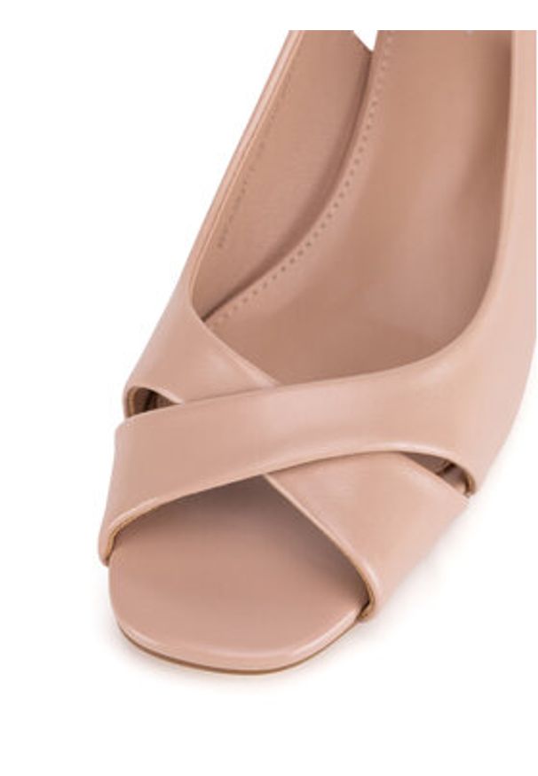 Clara Barson Sandały WFA3831-1 Beżowy. Kolor: beżowy. Materiał: syntetyk, materiał