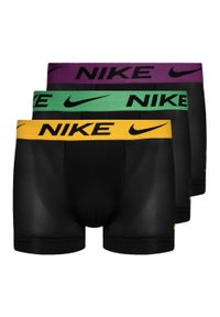 Bokserki męskie Nike Dri-FIT Cotton Trunk. Kolor: czarny. Technologia: Dri-Fit (Nike)