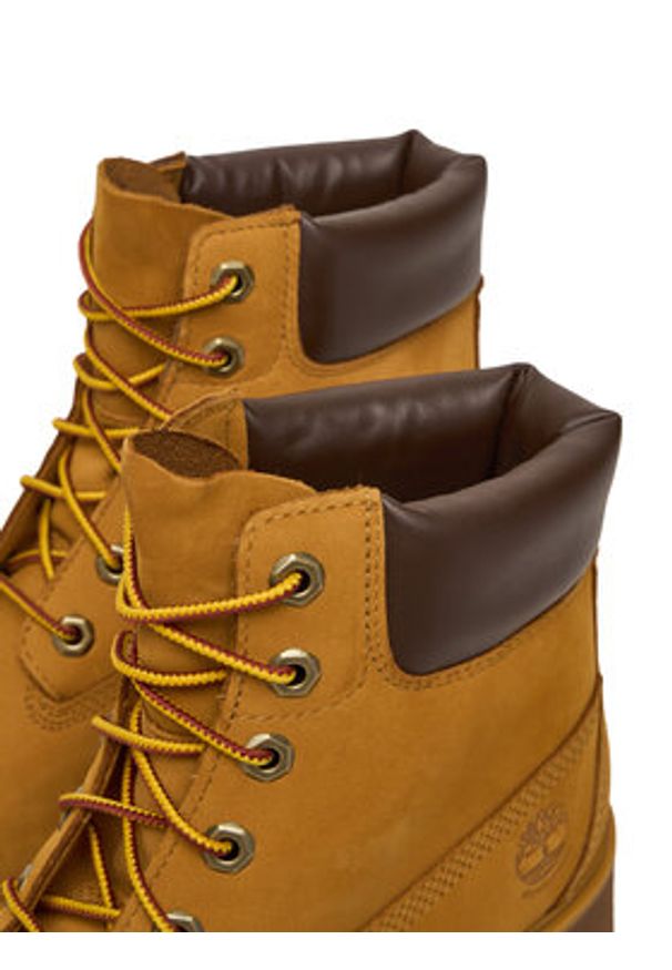 Timberland Trzewiki Kinsley 6 In Wp TB1A25BS2311 Żółty. Kolor: żółty. Materiał: nubuk, skóra
