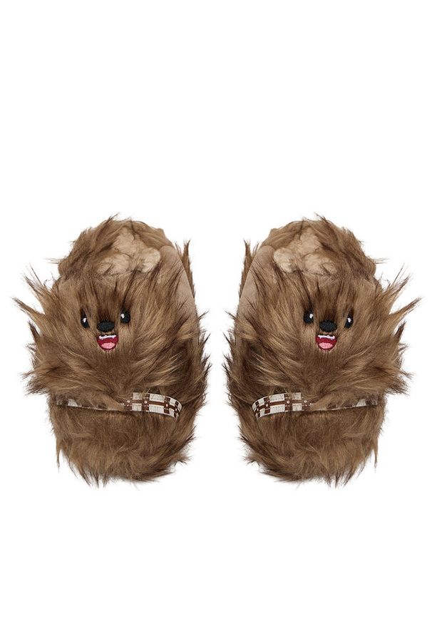 Kapcie Star Wars. Kolor: brązowy. Wzór: motyw z bajki