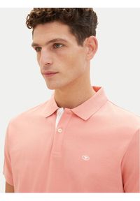 Tom Tailor Polo 1031006 Różowy Regular Fit. Typ kołnierza: polo. Kolor: różowy. Materiał: bawełna #4