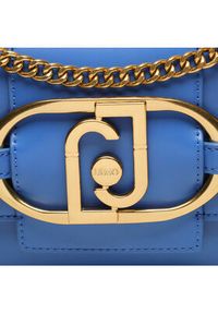 Liu Jo Torebka Ecs S Crossbody AF3296 E0132 Niebieski. Kolor: niebieski. Materiał: skórzane #2
