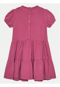 COCCODRILLO - Coccodrillo Sukienka codzienna WC4128201CEK Różowy Regular Fit. Okazja: na co dzień. Kolor: różowy. Materiał: bawełna. Typ sukienki: proste. Styl: casual #3