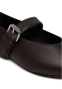Weekend Max Mara Baleriny 2615521054650 Brązowy. Kolor: brązowy. Materiał: skóra #3