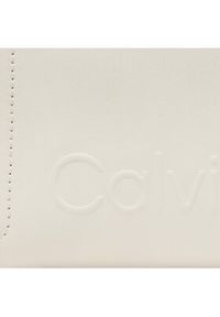 Calvin Klein Torebka Minimal Hardware Crossbody K60K609846 Beżowy. Kolor: beżowy. Materiał: skórzane #4