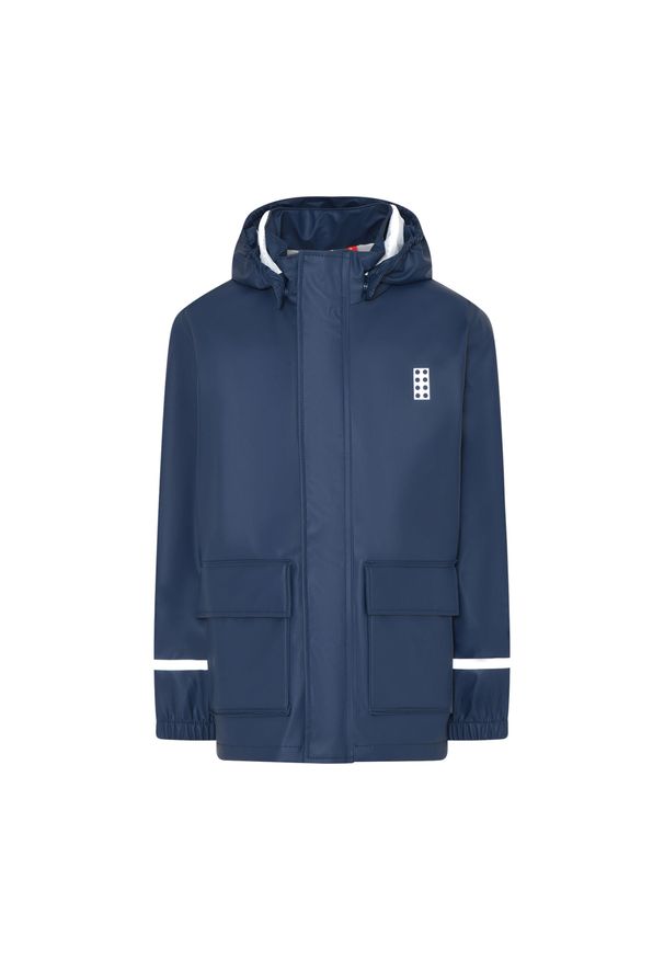 Kurtka przeciwdeszczowa dziecięca LEGO Lwjochy 201. Kolor: niebieski