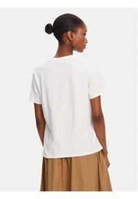 Marella T-Shirt Cappero 2515971052 Biały Regular Fit. Kolor: biały. Materiał: bawełna #3