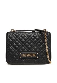 Love Moschino - LOVE MOSCHINO Torebka JC4000PP1NLA0000 Czarny. Kolor: czarny. Materiał: skórzane #6