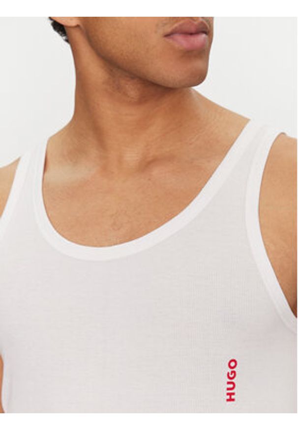 Hugo - HUGO Komplet 2 tank topów 50532634 Kolorowy Slim Fit. Materiał: bawełna. Wzór: kolorowy