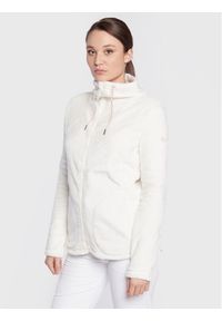 Roxy Bluza Tundra ERJFT04556 Biały Slim Fit. Kolor: biały. Materiał: syntetyk #1