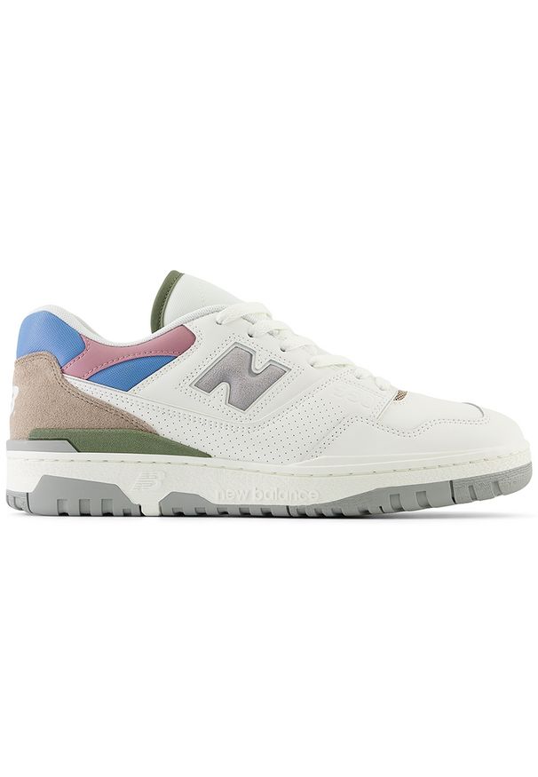 Buty unisex New Balance BB550PGA – multikolor. Okazja: na co dzień. Kolor: wielokolorowy. Materiał: syntetyk, skóra, materiał. Szerokość cholewki: normalna